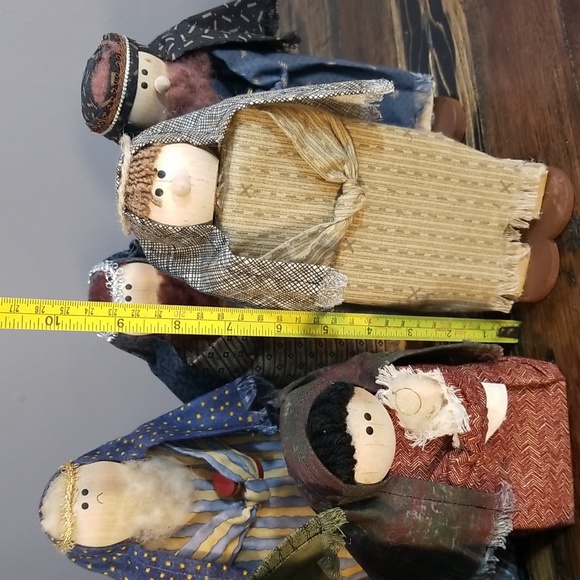 7 piece Nativity set cutest set! - Picture 15 of 17